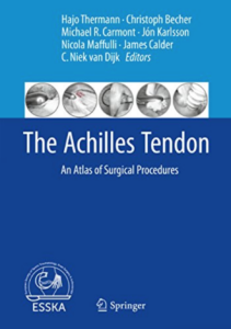 Literaturvorschlag The Achilles Tendon von Professor Becher und Professor Thermann, 2017 im Springer Verlag erschienen