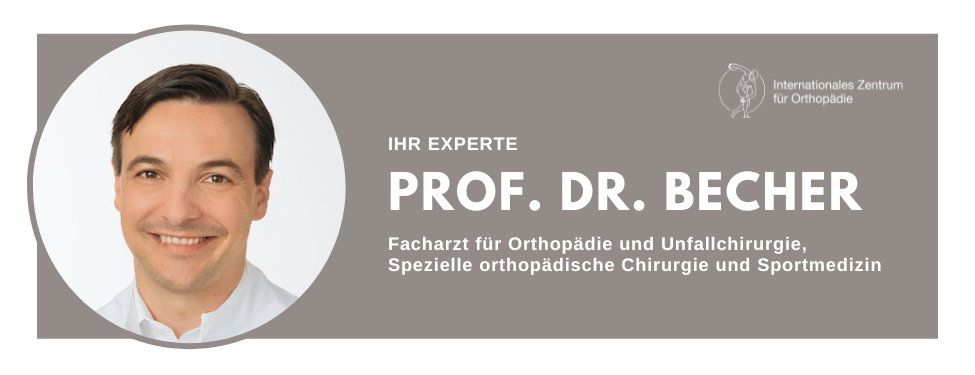 Kontakt Professor Becher Internationales Zentrum für Orthopädie ATOS Klinik Heidelberg 