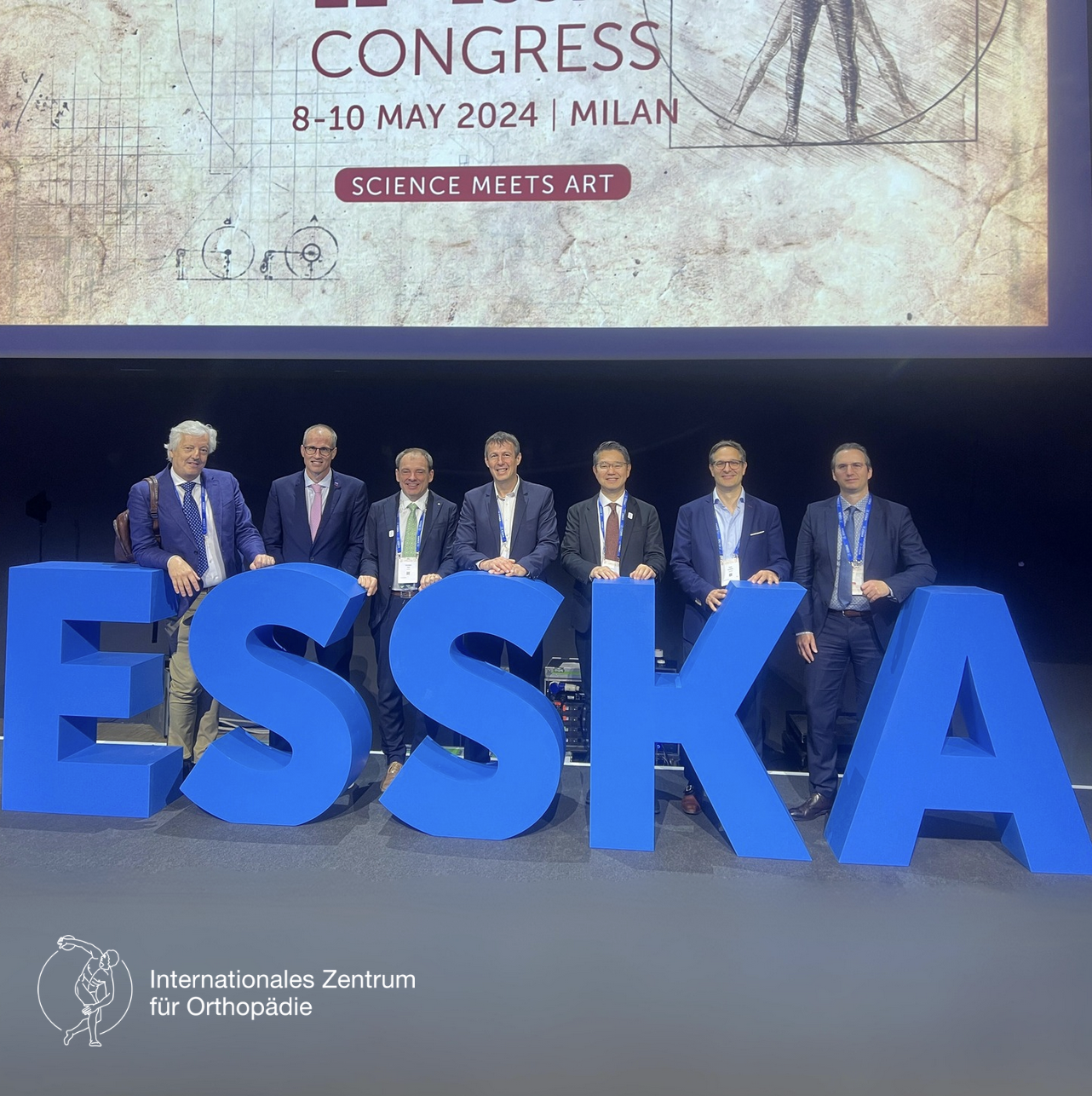 ESSKA-Kongress 2024 mit Prof. Siebold – ein voller Erfolg 