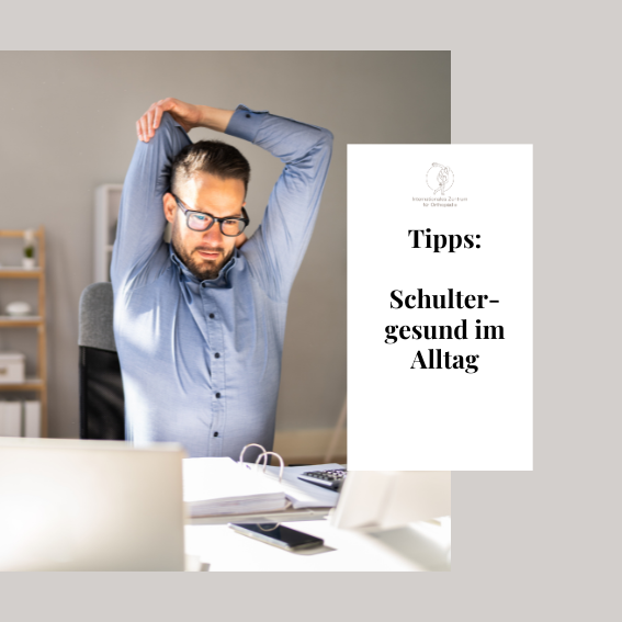 Vorbeugen ist besser als Nachsorgen: Schultergesund im Alltag