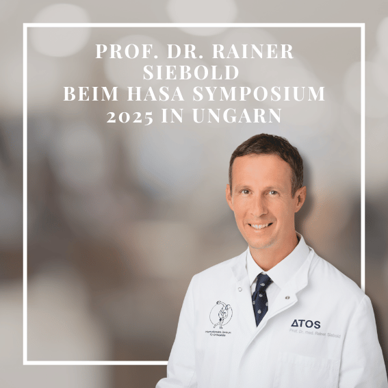 Prof. Dr. Siebold mit dem Titel: Prof. Dr. Siebold beim HASA Symposium 2025 in Ungarn