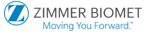 ZB Horizontal Moving You Forward Blue TM - Blue Tagline Logo Zimmer Biomet