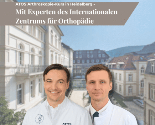AGA Students mit Prof. Dr. Christoph Becher & PD Dr. Boris Sowa vom Internationalen Zentrum für Orthopädie in Heidelberg