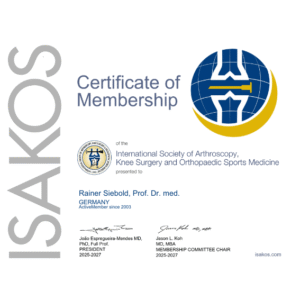 ISAKOS Mitgliedschaft Siegel