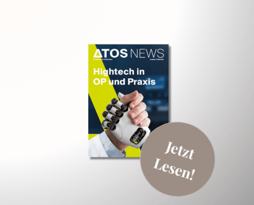 Prof. Dr. med. Christoph Becher gibt in der aktuellen ATOS NEWS Einblicke in robotische Knieprothetik, digitale Gesundheitsanwendungen und bevorstehende orthopädische Fachkongresse 2026.