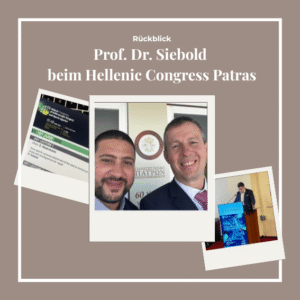 Prof. Dr Siebold Kongress Griechenland