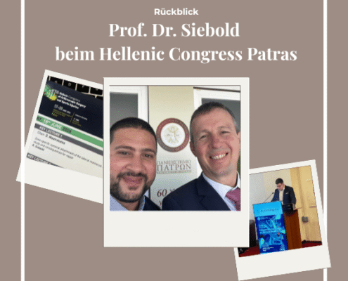 Prof. Dr Siebold Kongress Griechenland