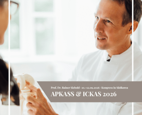 Prof. Dr. Siebold beim APKASS 2026 Korea – Kniechirurgie