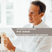 Prof. Dr. Rainer Siebold, Internationales Zentrum für Orthopädie Heidelberg, Vortrag zur Meniskustransplantation beim Combined Orthopaedic Knee Society Meeting 2026