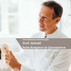 Prof. Dr. Rainer Siebold, Internationales Zentrum für Orthopädie Heidelberg, Vortrag zur Meniskustransplantation beim Combined Orthopaedic Knee Society Meeting 2026