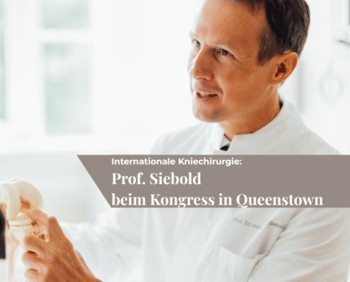 Prof. Dr. Rainer Siebold, Internationales Zentrum für Orthopädie Heidelberg, Vortrag zur Meniskustransplantation beim Combined Orthopaedic Knee Society Meeting 2026